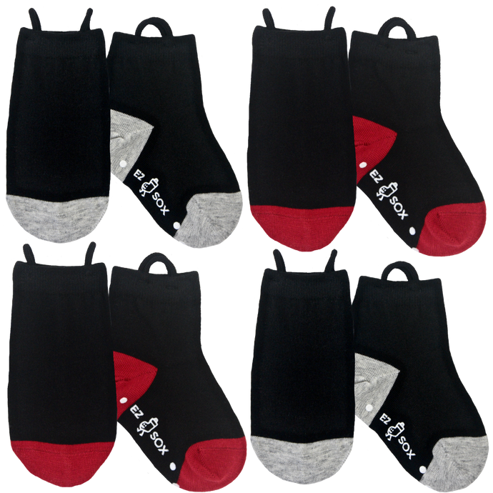 Black Socks-4pk