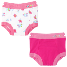Pink girls toddler training underwear