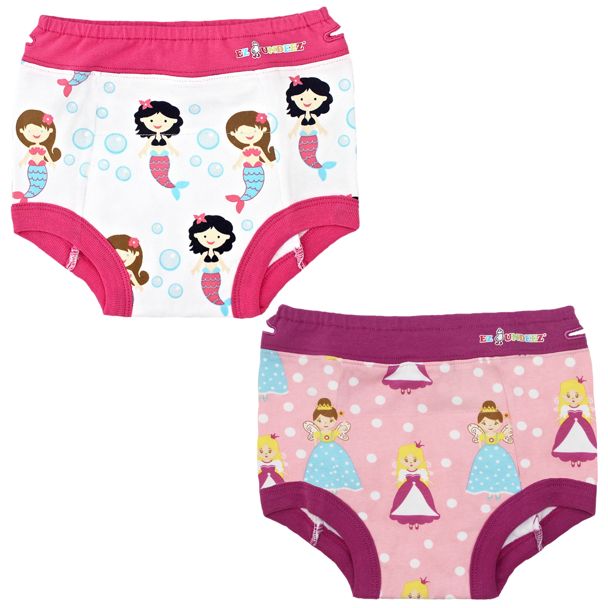 Disney Princess Girls' Medley 2-Piece Thermal Long Underwear (Toddler)