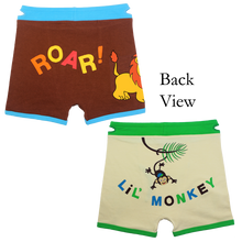 Monkey & Lion Boxers-2pk