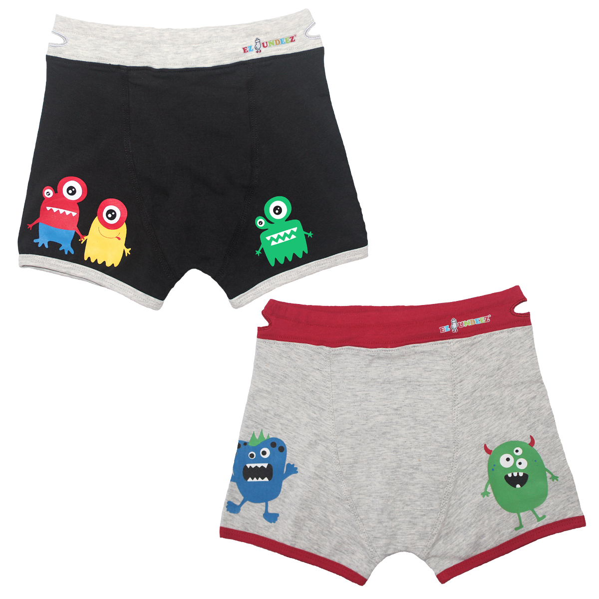 monsters new undies Ez Undeez Toddler Training Underwear, Boys Boxers, Monsters, 4-5 yr, Size: 4-5 year, Multi-color