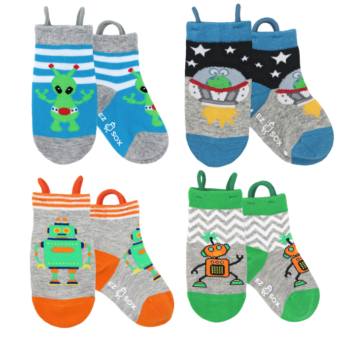 Outer Space Socks-4pk