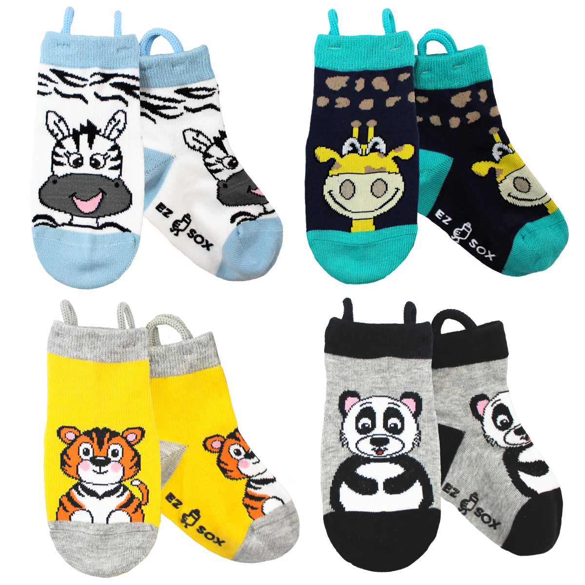 Zoo Socks-4pk